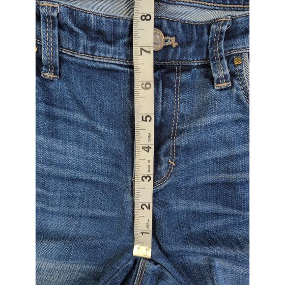 White House Black Market Girlfriend Jeans Women’s 4 (M 31x29) Embroidered Floral - Picture 8 of 12